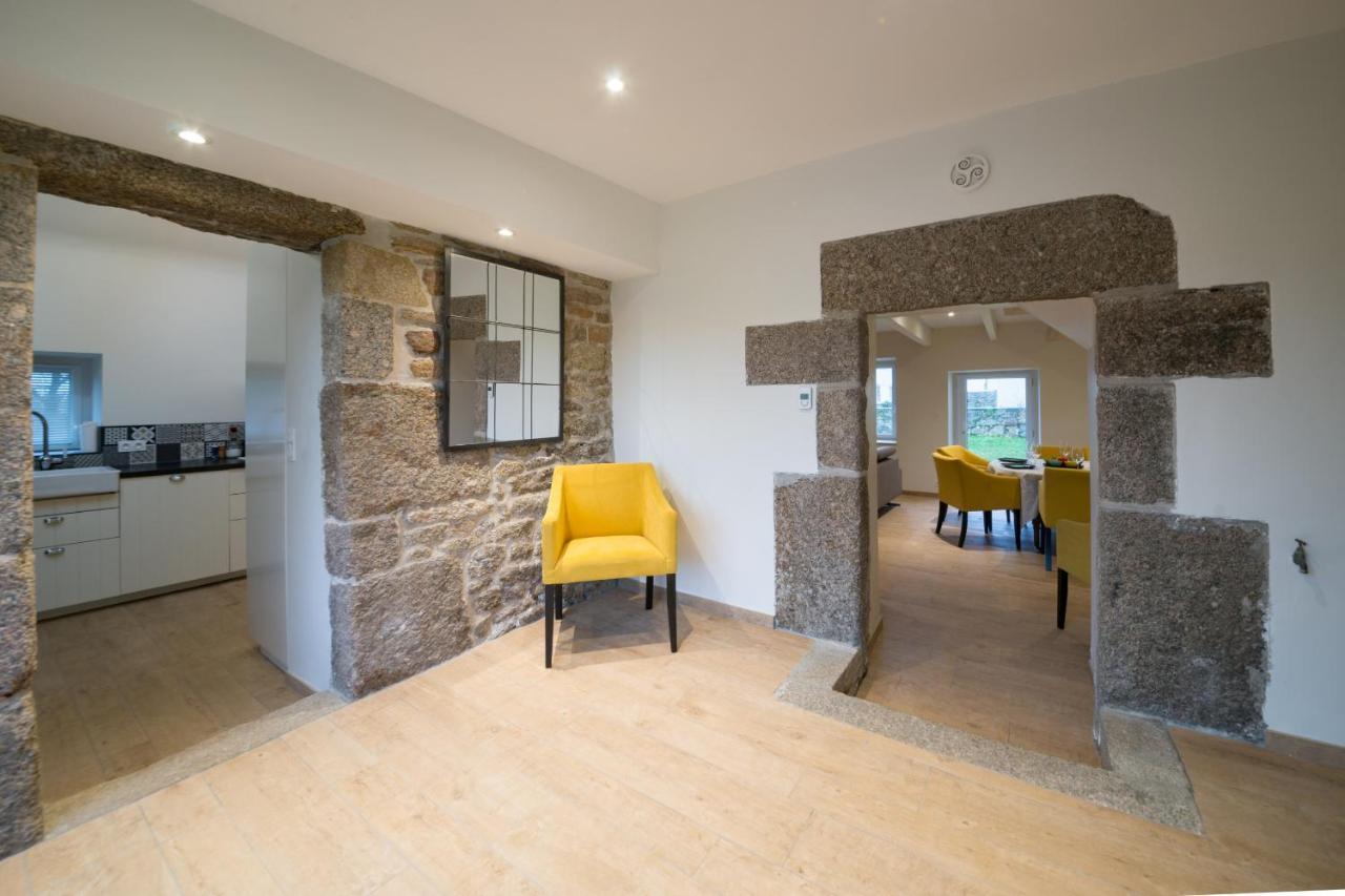 Gwel Ar Mor - Jolie Maison De Charme Renovee Proche Du Port Lanildut Esterno foto
