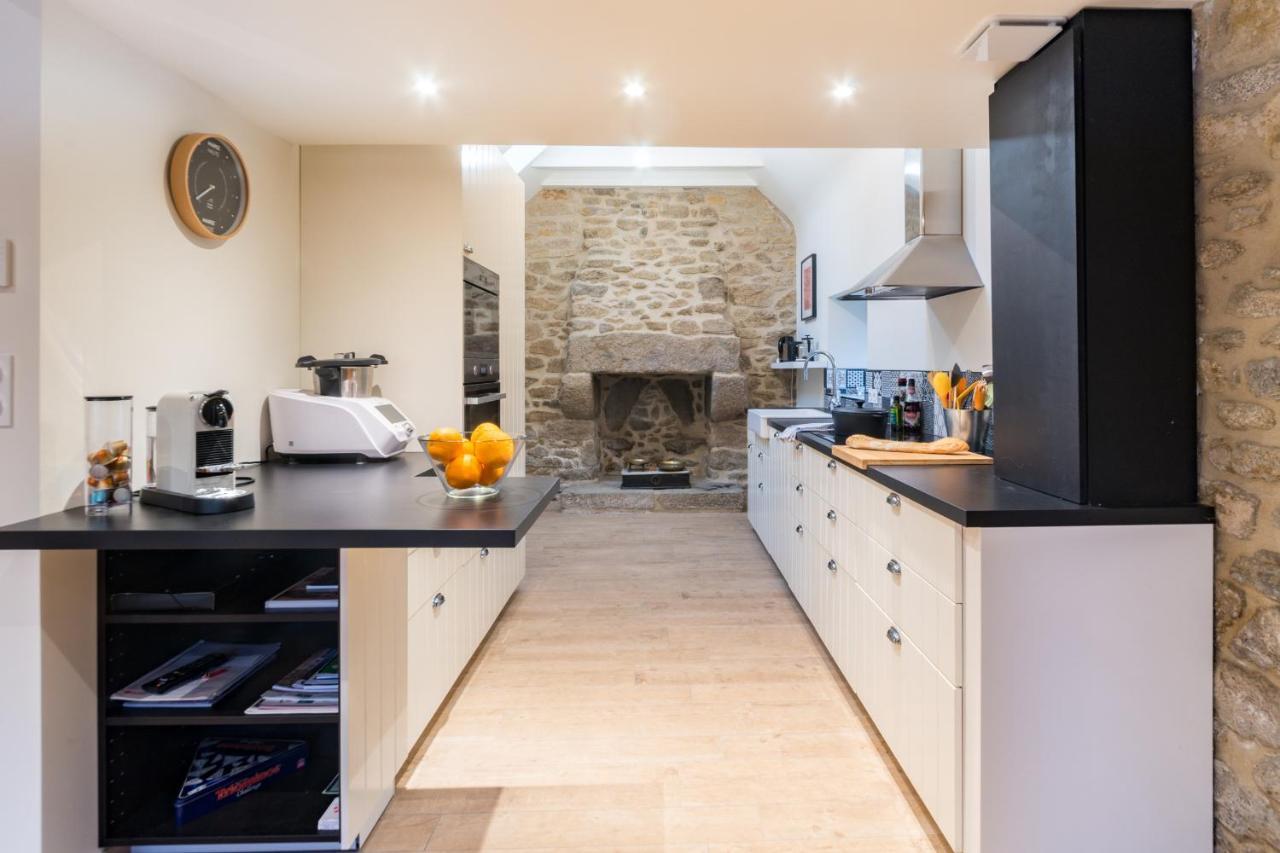 Gwel Ar Mor - Jolie Maison De Charme Renovee Proche Du Port Lanildut Esterno foto