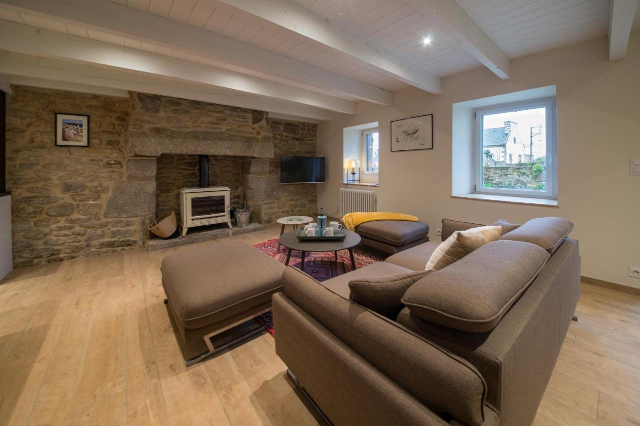 Gwel Ar Mor - Jolie Maison De Charme Renovee Proche Du Port Lanildut Esterno foto