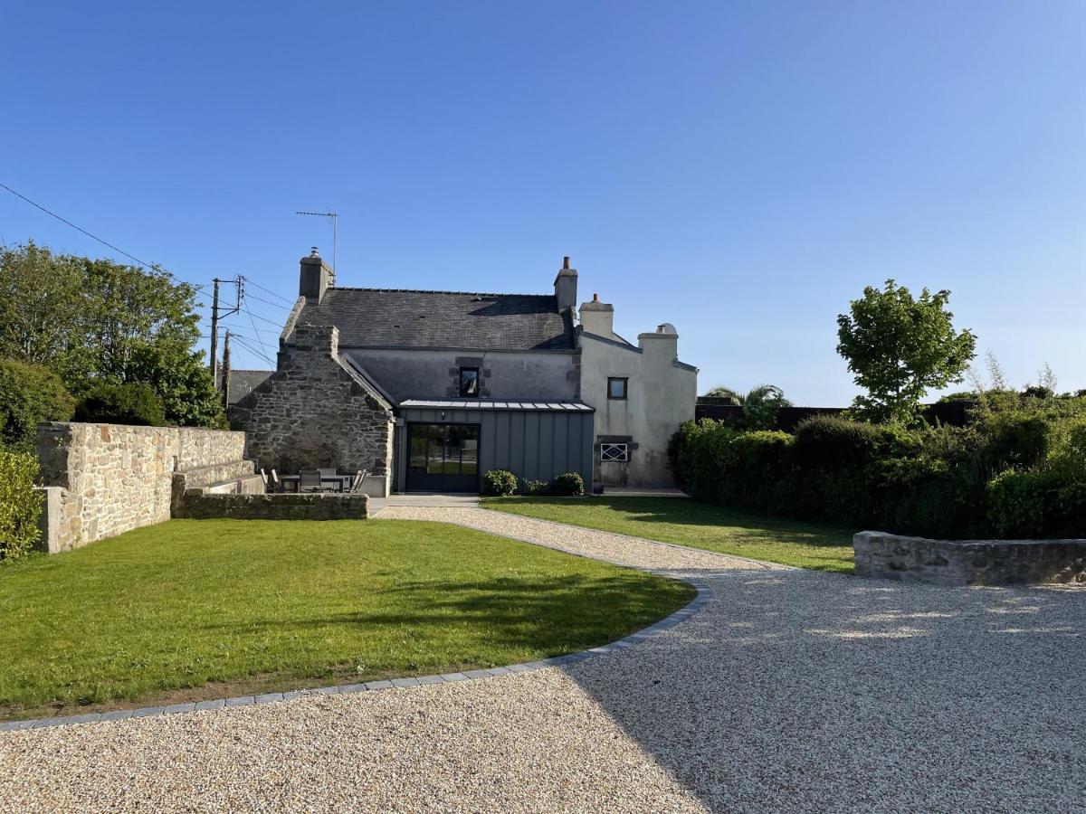 Gwel Ar Mor - Jolie Maison De Charme Renovee Proche Du Port Lanildut Esterno foto