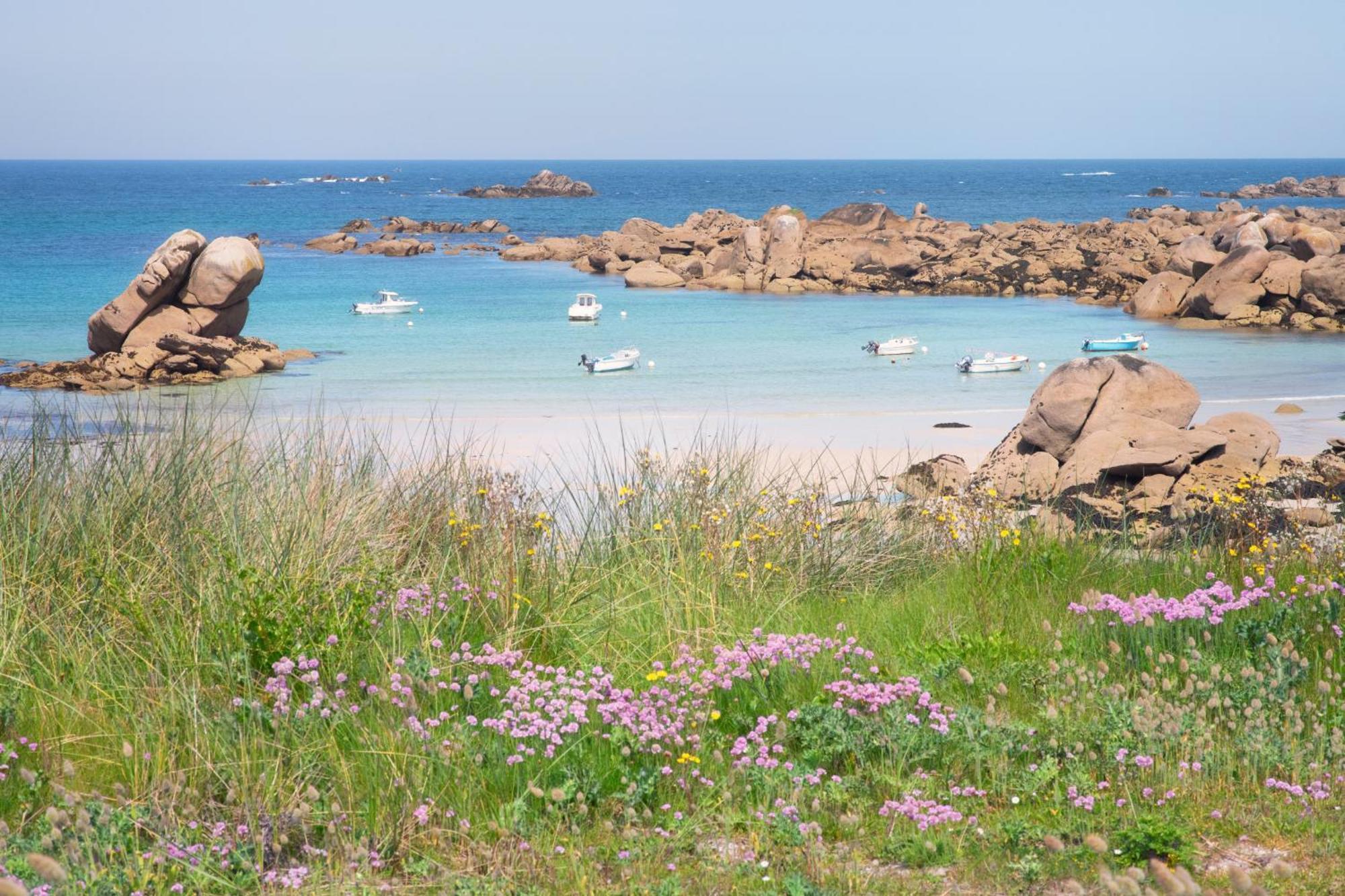 Gwel Ar Mor - Jolie Maison De Charme Renovee Proche Du Port Lanildut Esterno foto